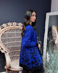 Cardigan Blue Jungle