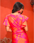 Vestido Poly Magic Paradise Orange