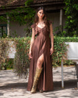 Vestido Dora Chocolate