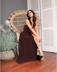 Vestido Pascuala Chocolate