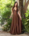 Vestido Lena Chocolate