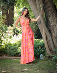 Vestido Paula Orange Pasion