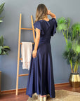 Vestido Poly Azul Marino