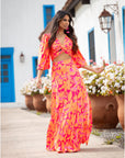 Conjunto Lua Orange Passion