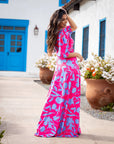 Vestido Josefina Botánico Pink