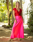 Vestido Ana Duo Rojo