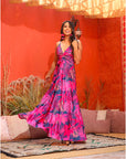Vestido Paula Maceio Magenta