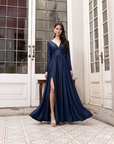 Vestido Cadaques Azul Marino