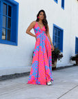 Vestido Pascuala Flúor Print