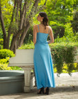 Vestido Paula Celeste