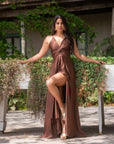 Vestido Pascuala Chocolate