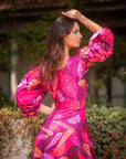 Vestido Josefina Cherry Glow