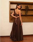 Vestido Paz Chocolate