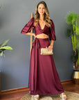 Conjunto Lua Burdeo