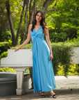 Vestido Paula Celeste