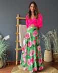 Falda Carmen Green love