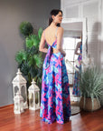 Vestido Pascuala Maui Azul