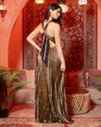 Vestido Aylin Dorado