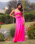 Vestido Pía Fucsia