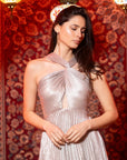 Vestido Aylin Plata