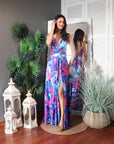 Vestido Pascuala Maui Azul