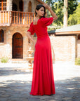 Vestido Josefina Rojo