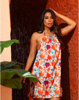 Vestido Lorenzo Orange Brindis