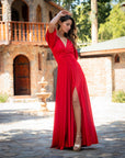 Vestido Josefina Rojo