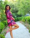 Vestido Kena Maceio Magenta