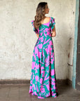 Vestido Dora Green Party