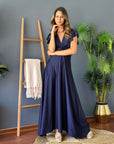 Vestido Poly Azul Marino