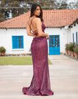Vestido Olympia Burdeo