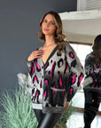 Sweater Fluor Chita Gris