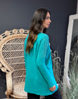 Sweater Star Turqueza