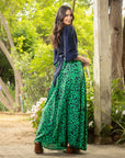 Falda Cate Green Print