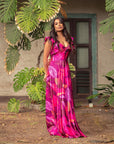 Vestido Dora Cherry Glow