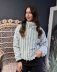 Tapado Gigliola Gris