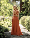 Vestido Ángela Terracota