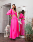 Top Lua Fucsia