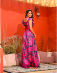 Vestido Dora Maceio Magenta