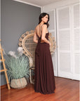 Vestido Pascuala Chocolate