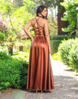 Vestido Amalia Cobre