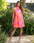 Vestido Lorenzo Mallorca Fucsia