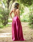 Vestido Fiorella Fucsia