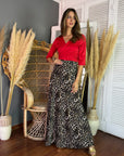 Conjunto Mix Print Rojo