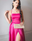 Vestido Florencia Fucsia
