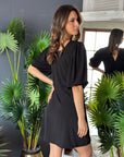 Vestido Mini Josefina Negro
