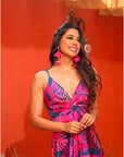 Vestido Paula Maceio Magenta