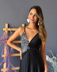 Vestido Paula Touch Black Print