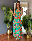 Vestido Paula Fluor Hibiscus